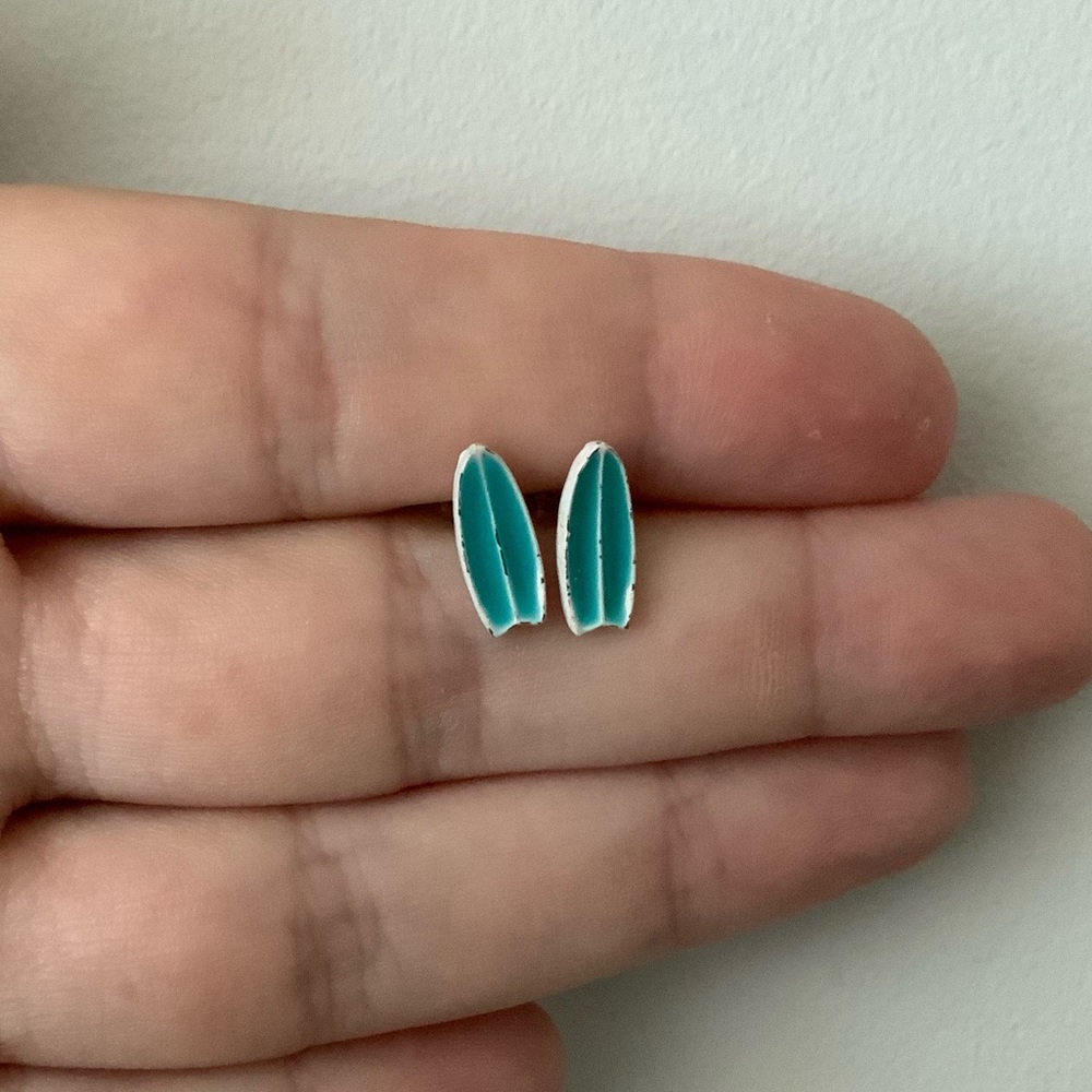 Vintage Surfboard Earrings